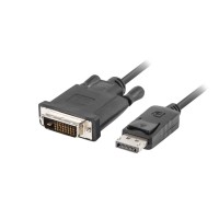Кабел/преходник Lanberg display port (M) V1.2 -> DVI-D (M) (24+1) cable 1.8m